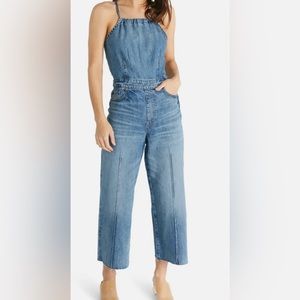 Etica denim jumpsuit.